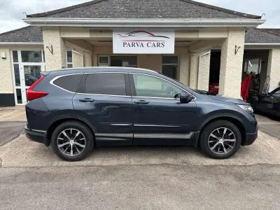 Used Honda CR-V SR 190 HP (139 kW) 2020 Blue SUV
