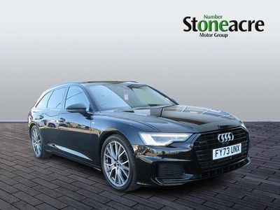 Used Audi A6 Black Edition 204 HP (150 kW) 2023 Black Estate