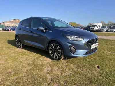 Used Ford Fiesta Titanium X 125 HP (91 kW) 2022 Blue Hatchback
