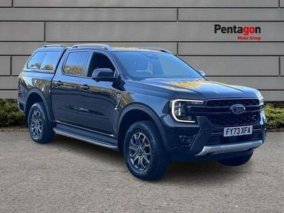 Black Used 2023 Ford Ranger Wildtrack Pickup | £29,000 (Fair price)