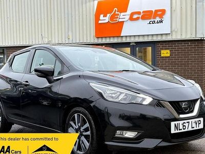 Used Nissan Micra Acenta 2017 Black Hatchback
