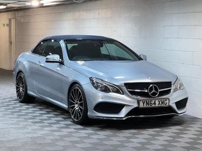 Usado Mercedes E400 AMG line 2014 Prateado Cabrios
