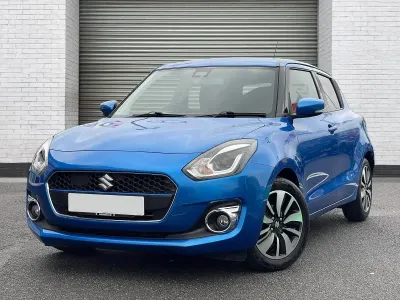 Used Suzuki Swift SZ5 2017 Blue Hatchback