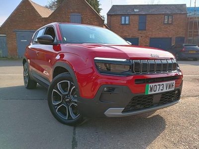 Used Jeep Avenger EV Summit 113 kW (154 HP) 2024 Red SUV