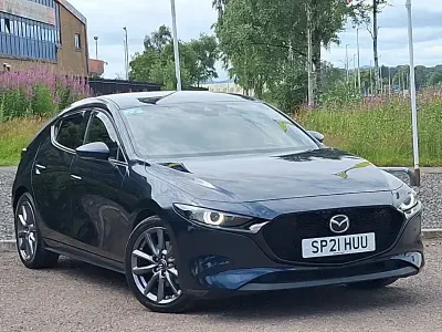 Used Mazda 3 Inclusive 122 HP (89 kW) 2021 Blue Coupe
