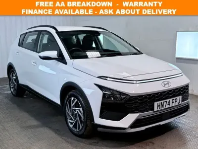 Used Hyundai Bayon Advanced 100 HP (73 kW) 2024 White SUV