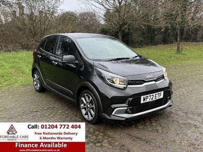 Used Kia Picanto X-Line 66 HP (48 kW) 2023 Black Hatchback