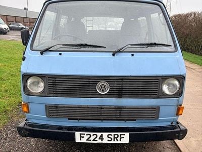Used VW T3 78 HP (57 kW) 1989 Blue Van