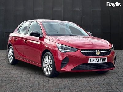 Used Vauxhall Corsa Design Edition 75 HP (55 kW) 2023 Red Hatchback