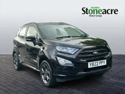 Used Ford Ecosport ST-Line 140 HP (102 kW) 2022 Black SUV