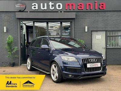 used Audi Q7 SUV (2013/13)3.0 TDI (245bhp) Quattro S Line Plus 5d Tip Auto