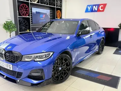 Used BMW 330e M Sport 292 HP (214 kW) 2022 Blue Sedan