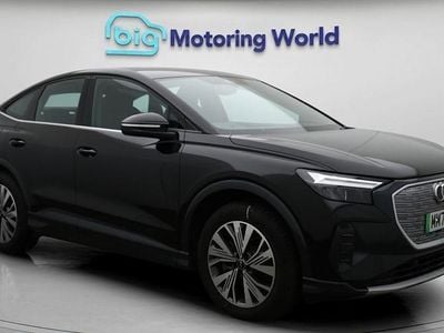 Black Used 2023 Audi Q4 Sportback e-tron Sport SUV | £25,300 (Good price)
