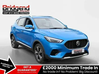 Used MG ZS Excite 106 HP (77 kW) 2021 Blue SUV