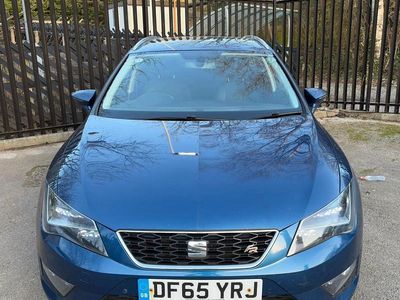 Used Seat Leon FR 184 HP (135 kW) 2015 Blue Estate