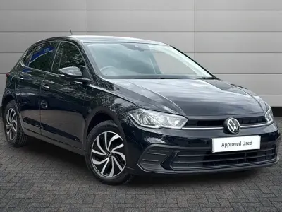 Used VW Polo Life 95 HP (69 kW) 2022 Black Hatchback
