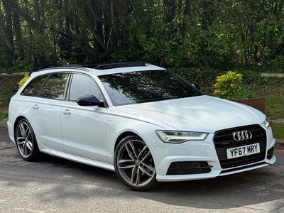 Begagnad Audi A6 Black Edition 272 HK (200 kW) 2017 Vit Kombi