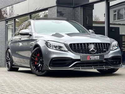 Used Mercedes C63S AMG Premium Plus 510 HP (375 kW) 2019 Grey Sedan