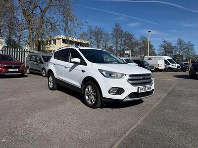 Used Ford Kuga Titanium 120 HP (88 kW) 2018 White SUV
