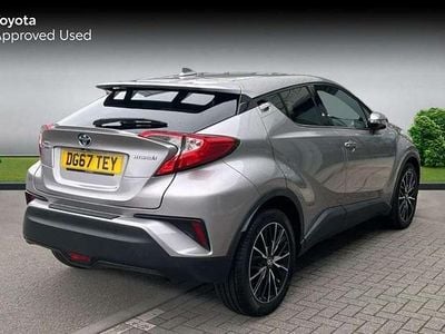 Used Toyota C-HR 122 HP (89 kW) 2017 Silver metallic SUV