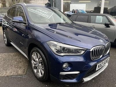 Used BMW X1 xLine 231 HP (169 kW) 2017 Blue SUV