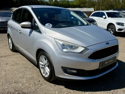 Begagnad Ford C-MAX Zetec 125 HK (91 kW) 2015 Silver Minibuss