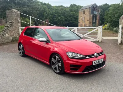 Used VW Golf VII R 2014 Red Hatchback