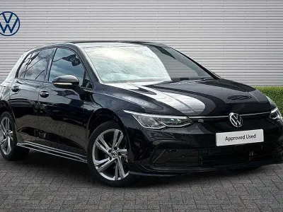 Used VW Golf VIII R-line 150 HP (110 kW) 2024 Black Hatchback