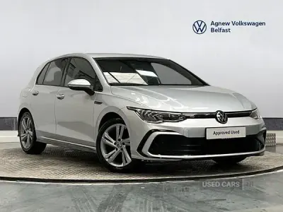 Used VW Golf VIII R-line 150 HP (110 kW) 2023 Silver Hatchback