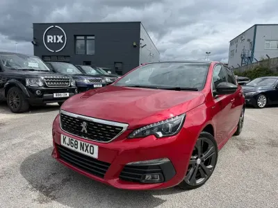 Usado Peugeot 308 GT-line 130 HP (95 kW) 2019 Vermelho Citadino
