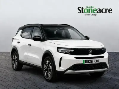 New Vauxhall Frontera Ultimate 83 kW (113 HP) 2026 White SUV