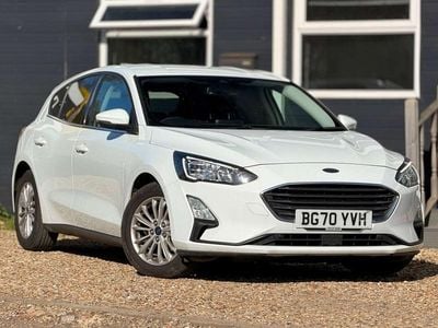 Used Ford Focus Titanium 2020 White Hatchback