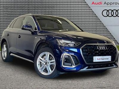 Used Audi Q5 S-Line 200 HP (147 kW) 2024 Blue SUV