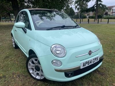 Used Fiat 500 Lounge 2015 Green Cabriolet