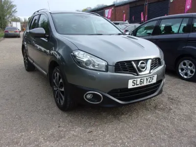 Używany Nissan Qashqai +2 Tekna 2011 Szary SUV