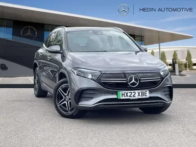 Begagnad Mercedes EQA250 AMG line 139 kW (190 HK) 2022 Grå SUV