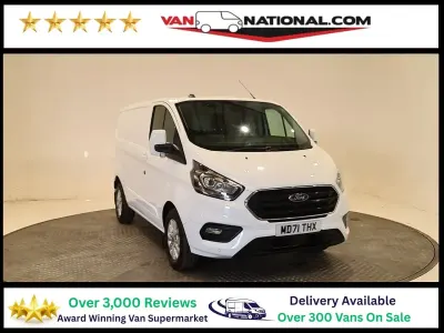 Used Ford Transit Custom Limited 130 HP (95 kW) 2022 White Van