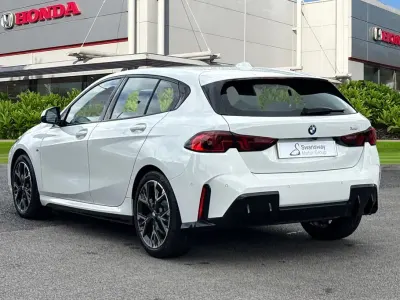 New BMW 120 M Sport 2025 White Hatchback