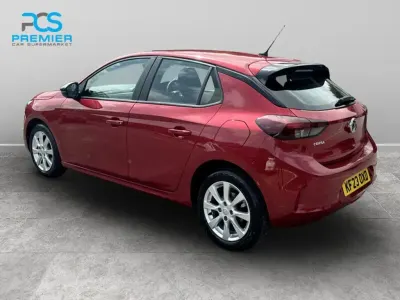 Used Vauxhall Corsa Design Edition 98 HP (72 kW) 2023 Red Hatchback