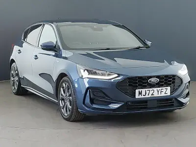 Used Ford Focus ST-Line 2022 Blue Hatchback
