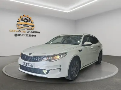 Used Kia Optima 139 HP (102 kW) 2018 White Estate