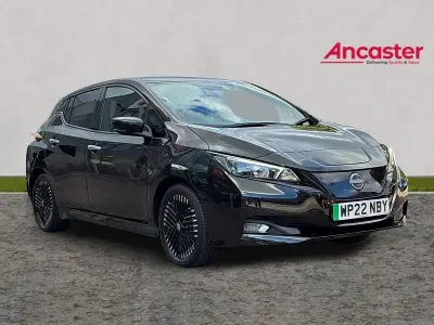 Used Nissan Leaf N-Connecta 110 kW (150 HP) 2022 Black Hatchback
