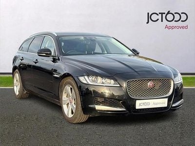Black Used 2018 Jaguar XF Sportbrake Portfolio Estate | £13,904 (Fair price)