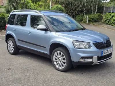 Used Skoda Yeti Elegance 140 HP (102 kW) 2014 Blue SUV