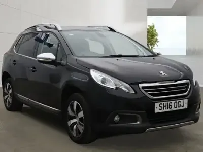 Used Peugeot 2008 Allure 100 HP (73 kW) 2016 Black SUV