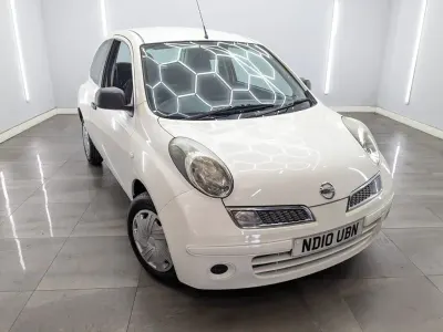 Used Nissan Micra Visia 65 HP (47 kW) 2010 White Hatchback