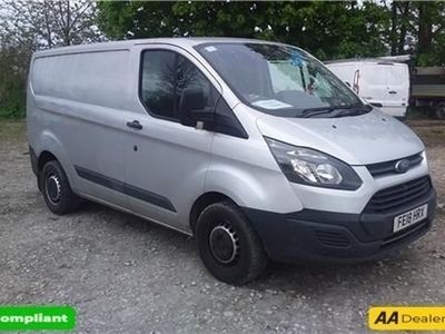 used Ford Transit Custom 2.0 290 LR P/V 104 BHP IN SILVER WITH 67,661 MILES AND A FULL SERVICE HISTORY, 1 OWNER FROM NEW, ULE