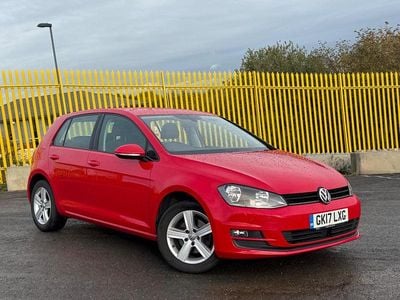 Used VW Golf VII Edition 110 HP (80 kW) 2017 Red Hatchback