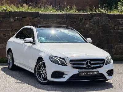 Used Mercedes E220 AMG Line Premium 2016 White Sedan