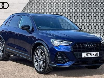 Used Audi Q3 Black Edition 150 HP (110 kW) 2025 Blue SUV